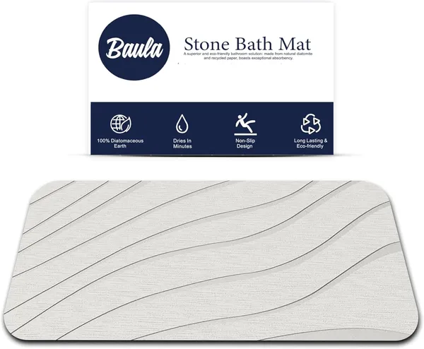 BAULA Alfombrilla Diatomita Reversible