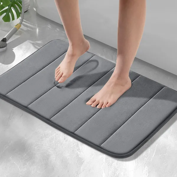 HITSLAM Alfombrilla Viscoelástica Memory Foam baño