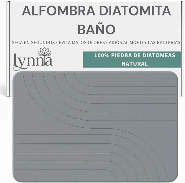 Lynna Alfombra Diatomita Baño Antideslizante