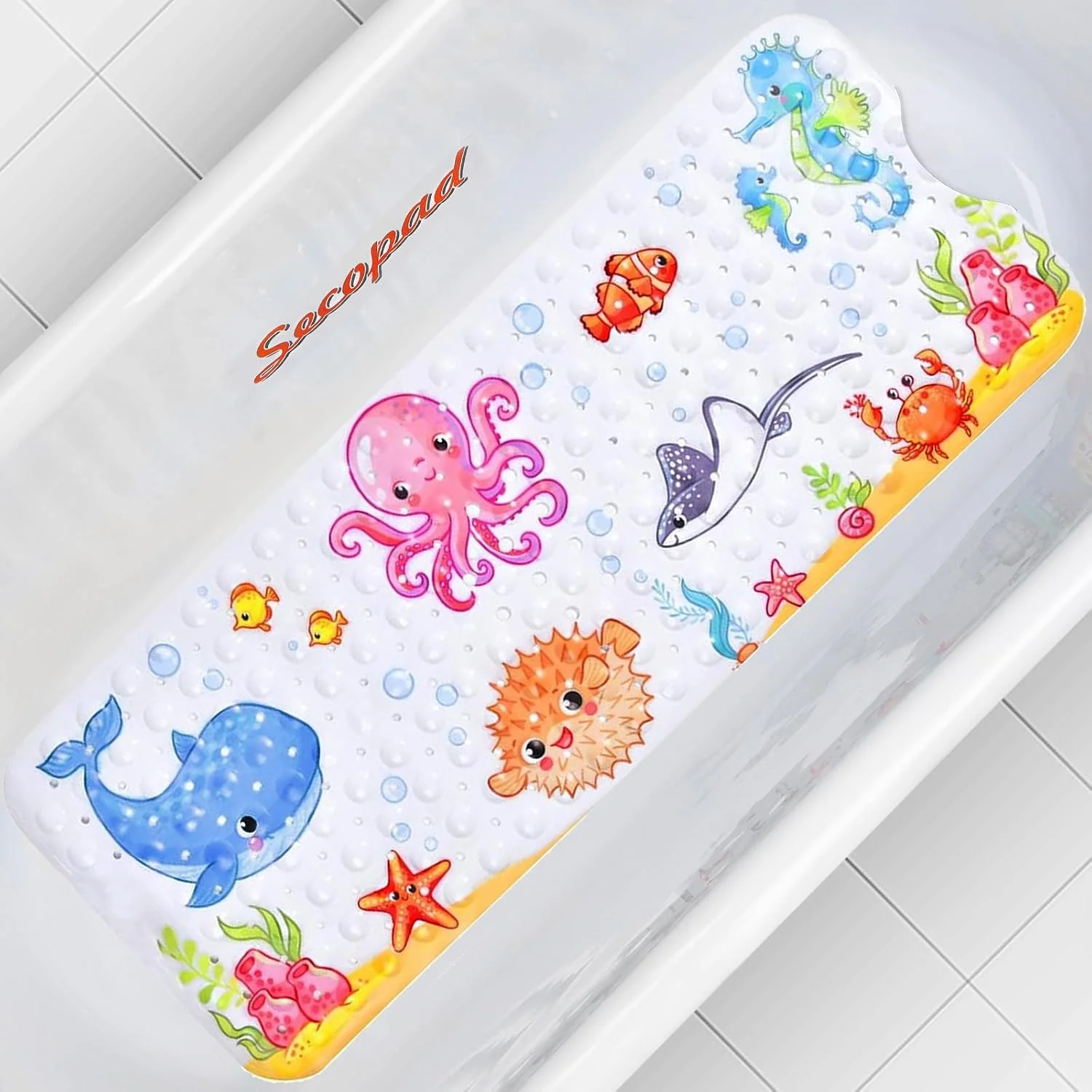 Alfombras de bañera para niños