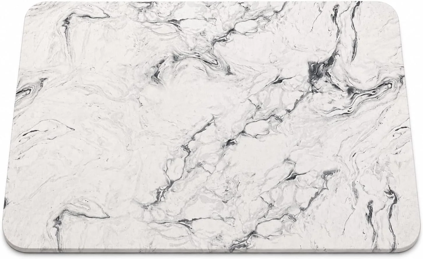 Veta Pure Escurreplatos de Diatomita Rígido 40x30 cm Efecto Mármol